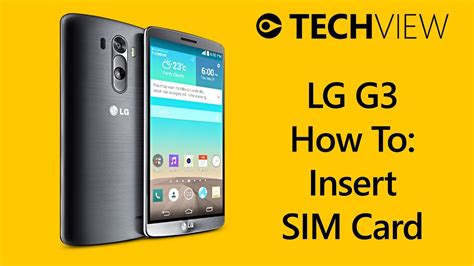 where is sim card on an lg g3 smart phone|Inserting SIM Card into LG Phones .